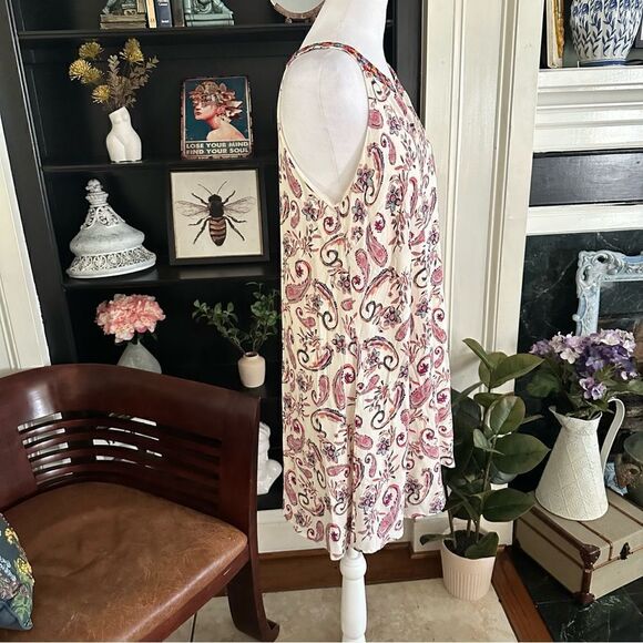 Savannah Jane Sticking Together Paisley Dress Size M - Picture 8 of 14
